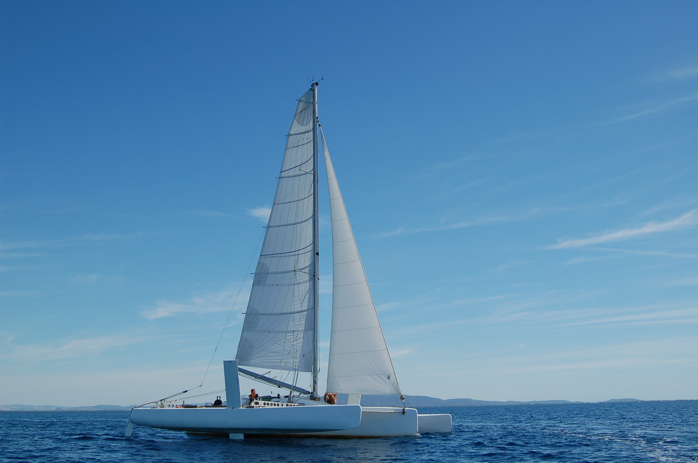 Trimarano 10 metri.