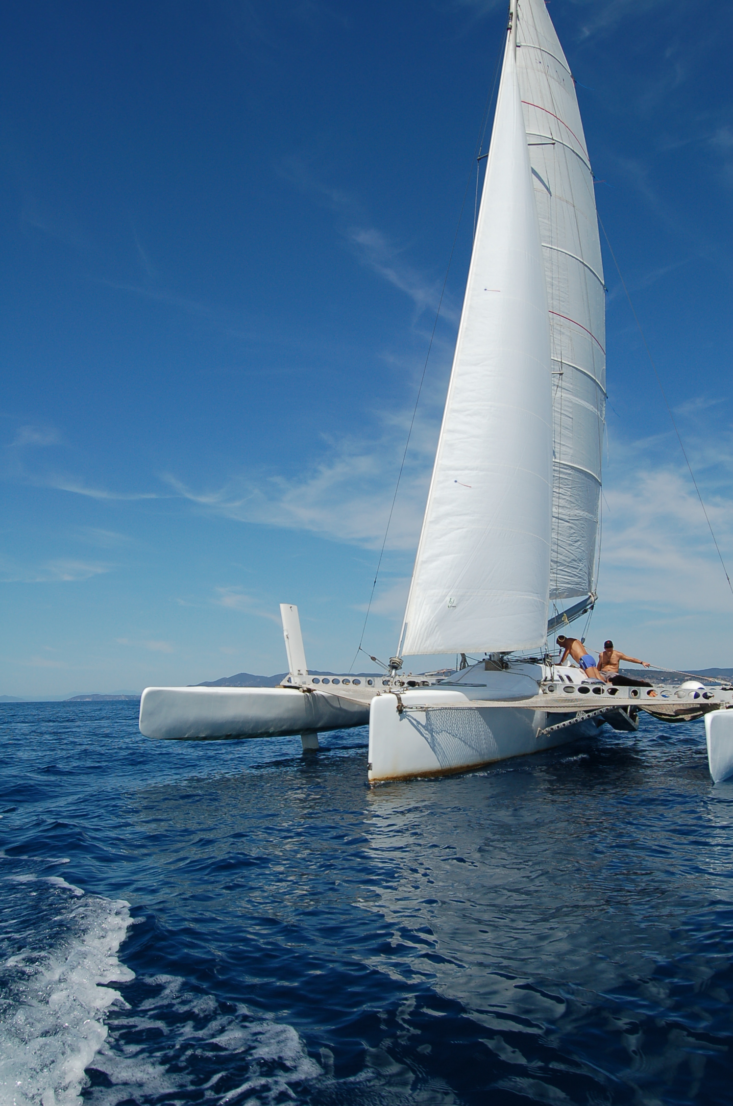 Trimarano 10 metri.