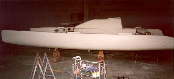 Trimarano 7,5 metri.