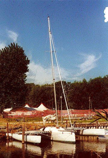 Trimarano 10 metri.