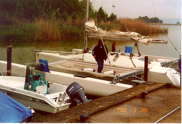 Trimarano 10 metri.